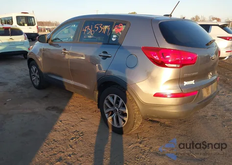 2015 Kia Sportage Lx z USA, uszkodzony, nr VIN KNDPB3AC3F7781499
